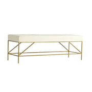 Mid Century Upholstered Bench by Furniture Classics at ZIN Home