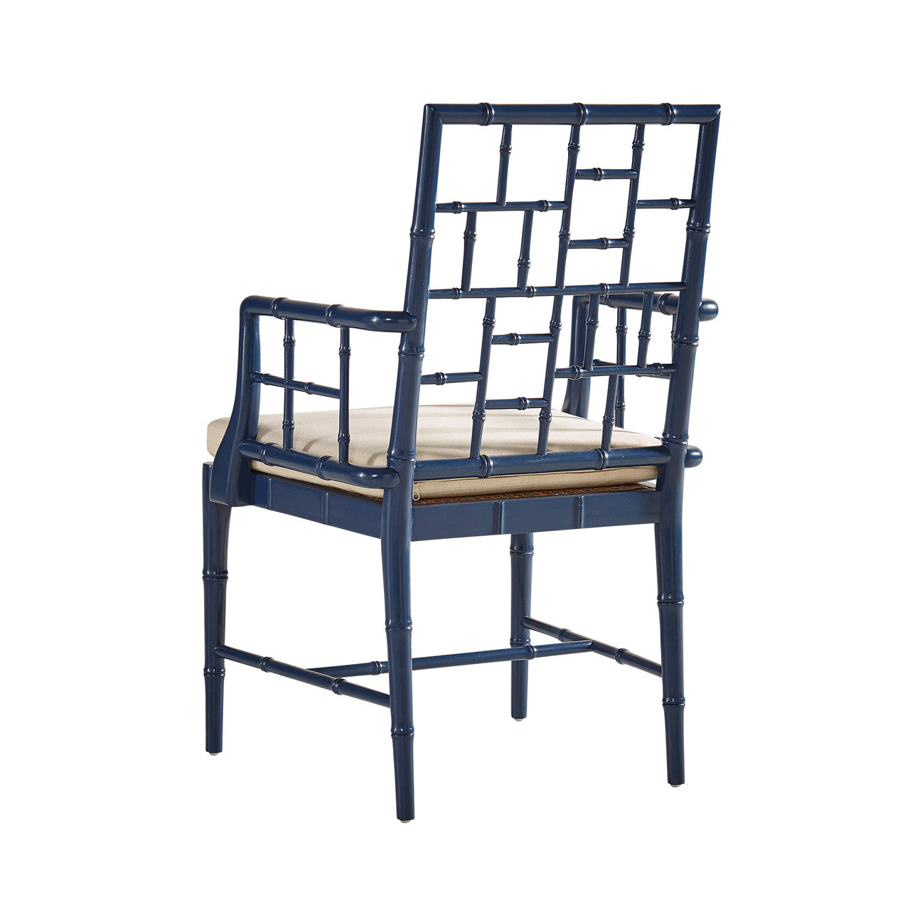 Blue Hugo Arm Chair - 25.5'