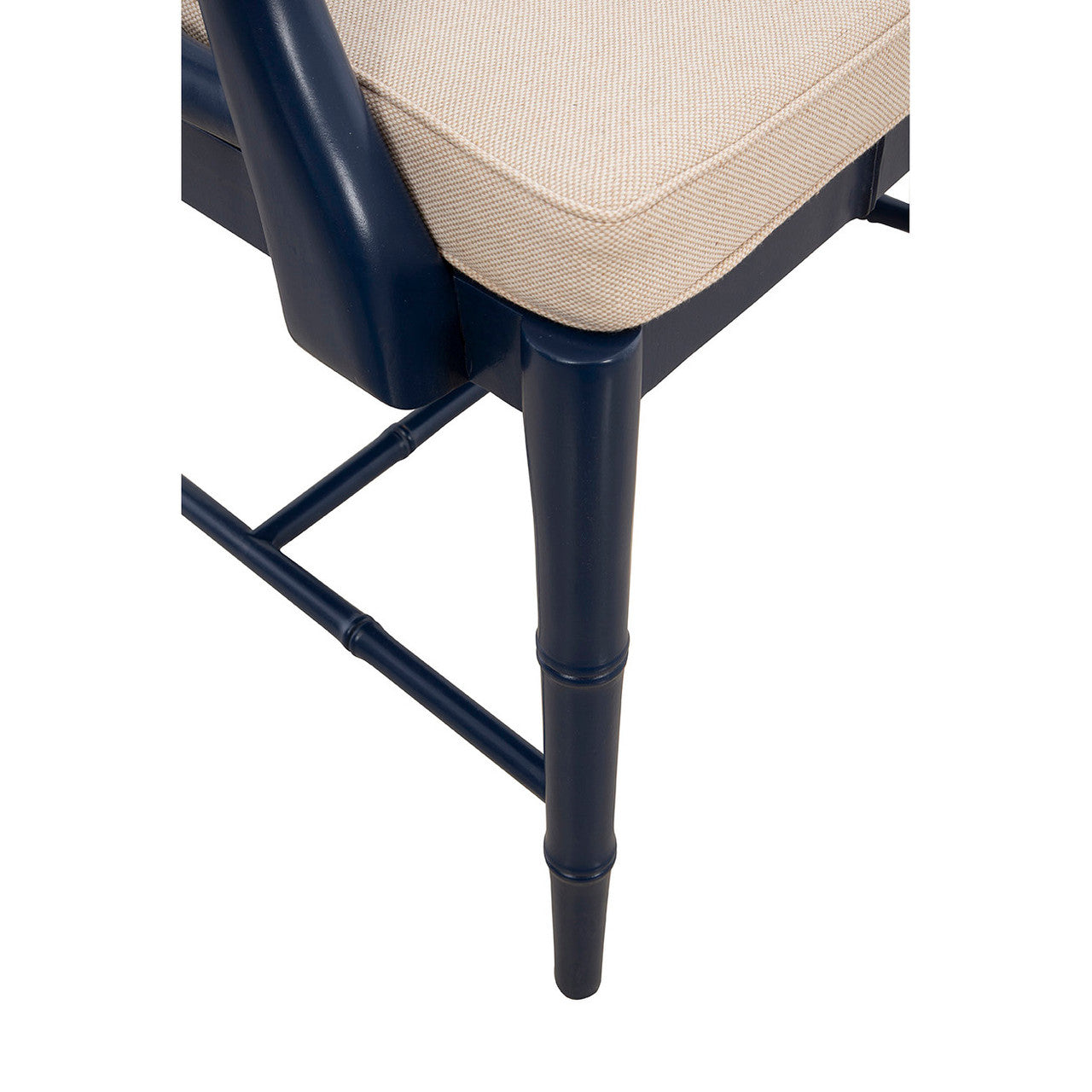 Blue Hugo Arm Chair - 25.5'