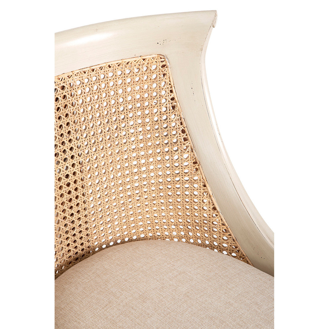 Cream Spoonback Counter Stool - 24'