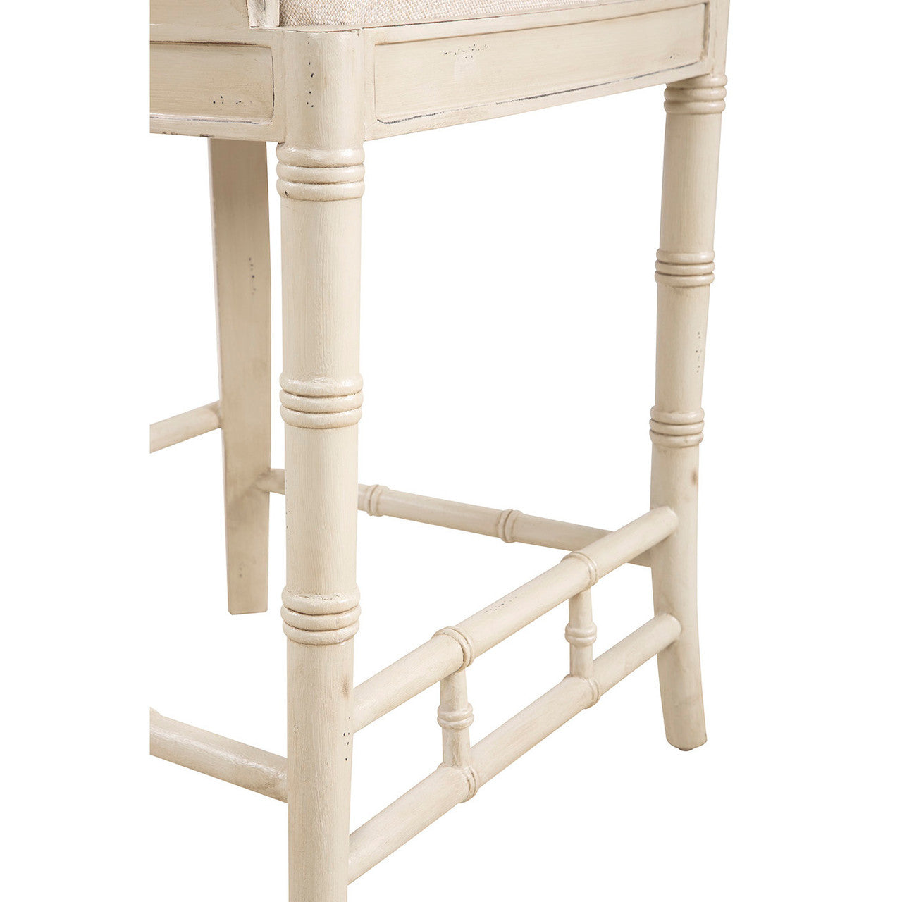 Cream Spoonback Counter Stool - 24'