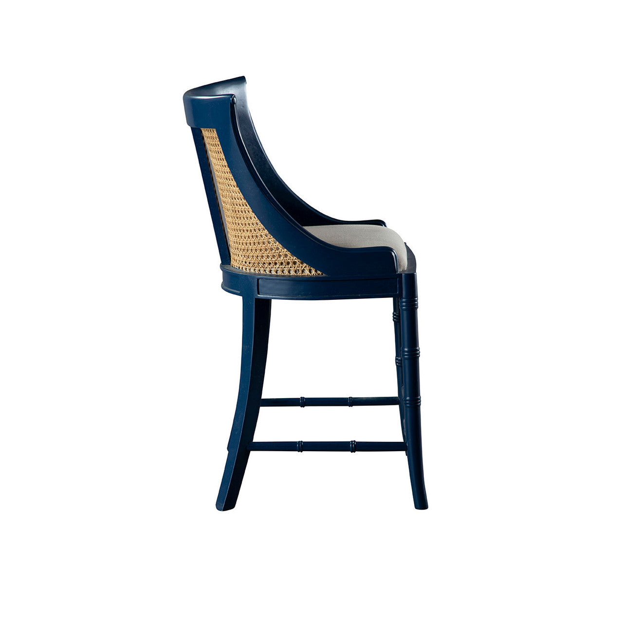 Blue Spoonback Counter Stool - 24'