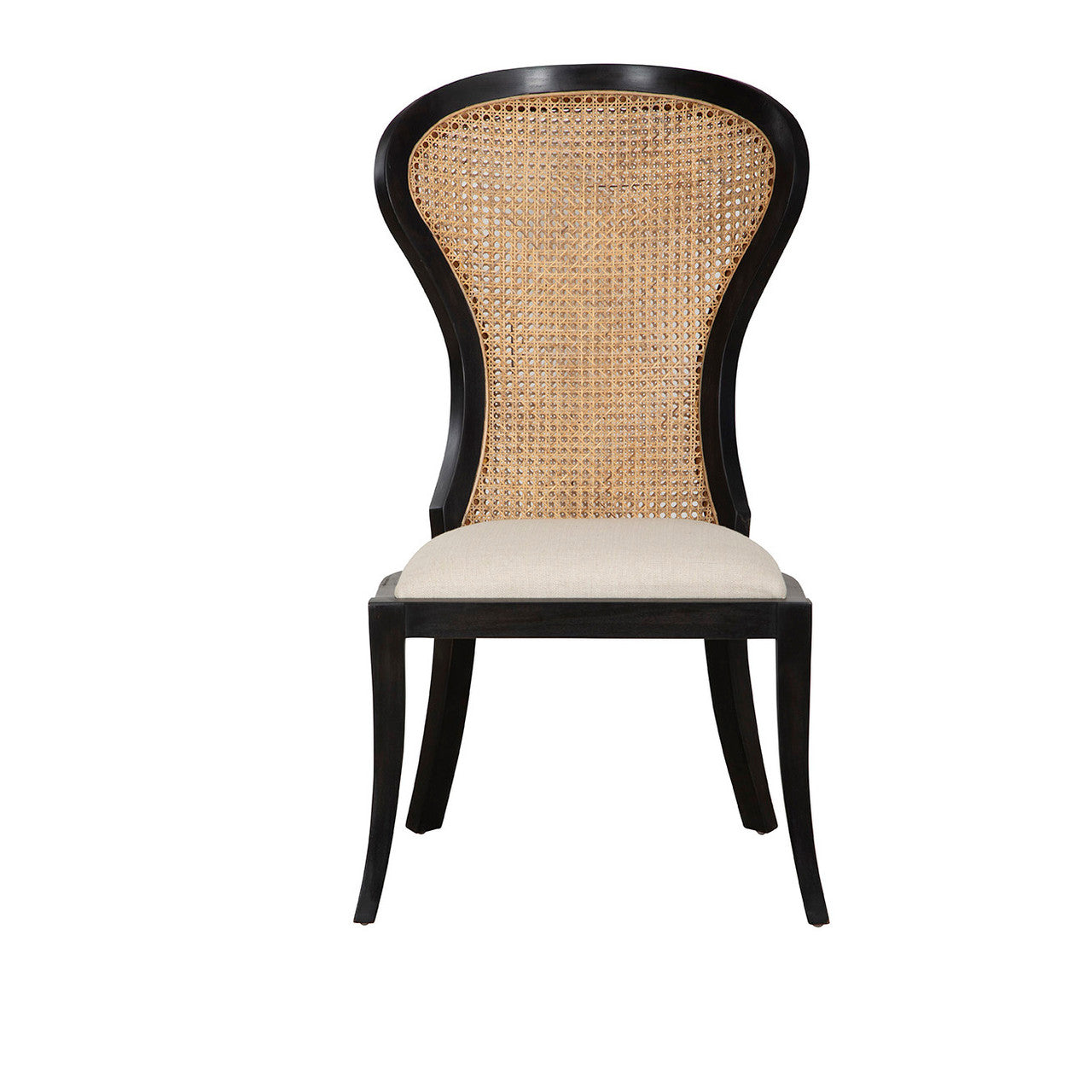 Black Adrina Side Chair - 25.25'