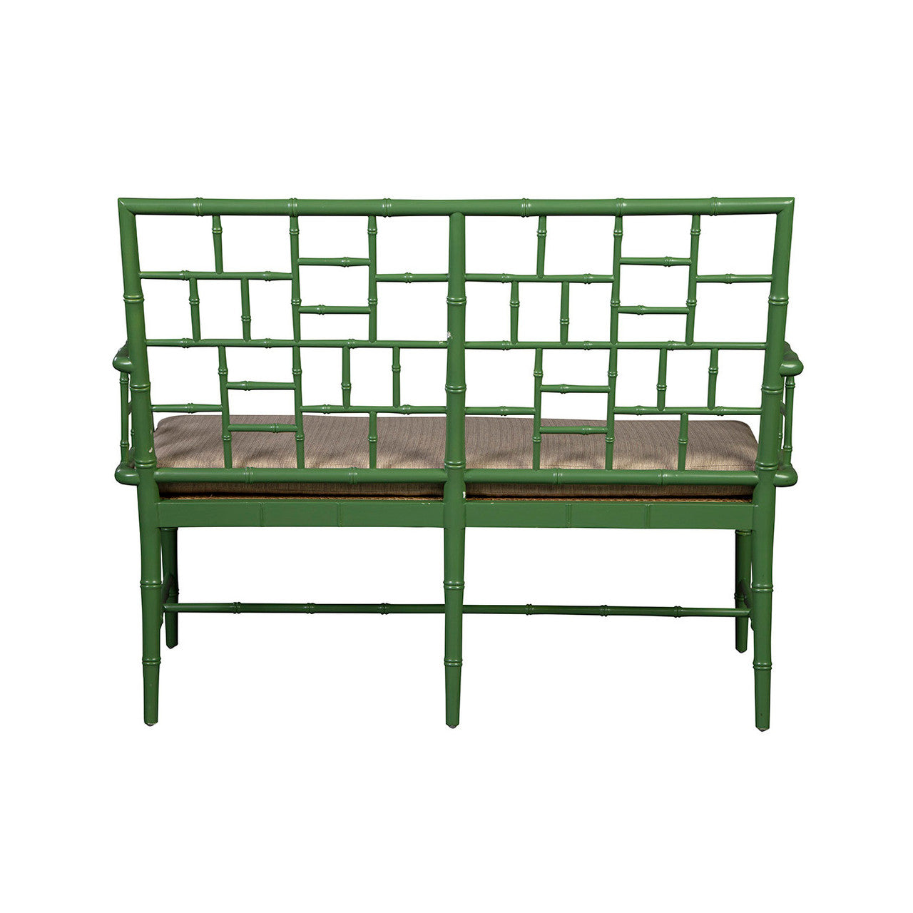 Green Belleville Settee - 54'