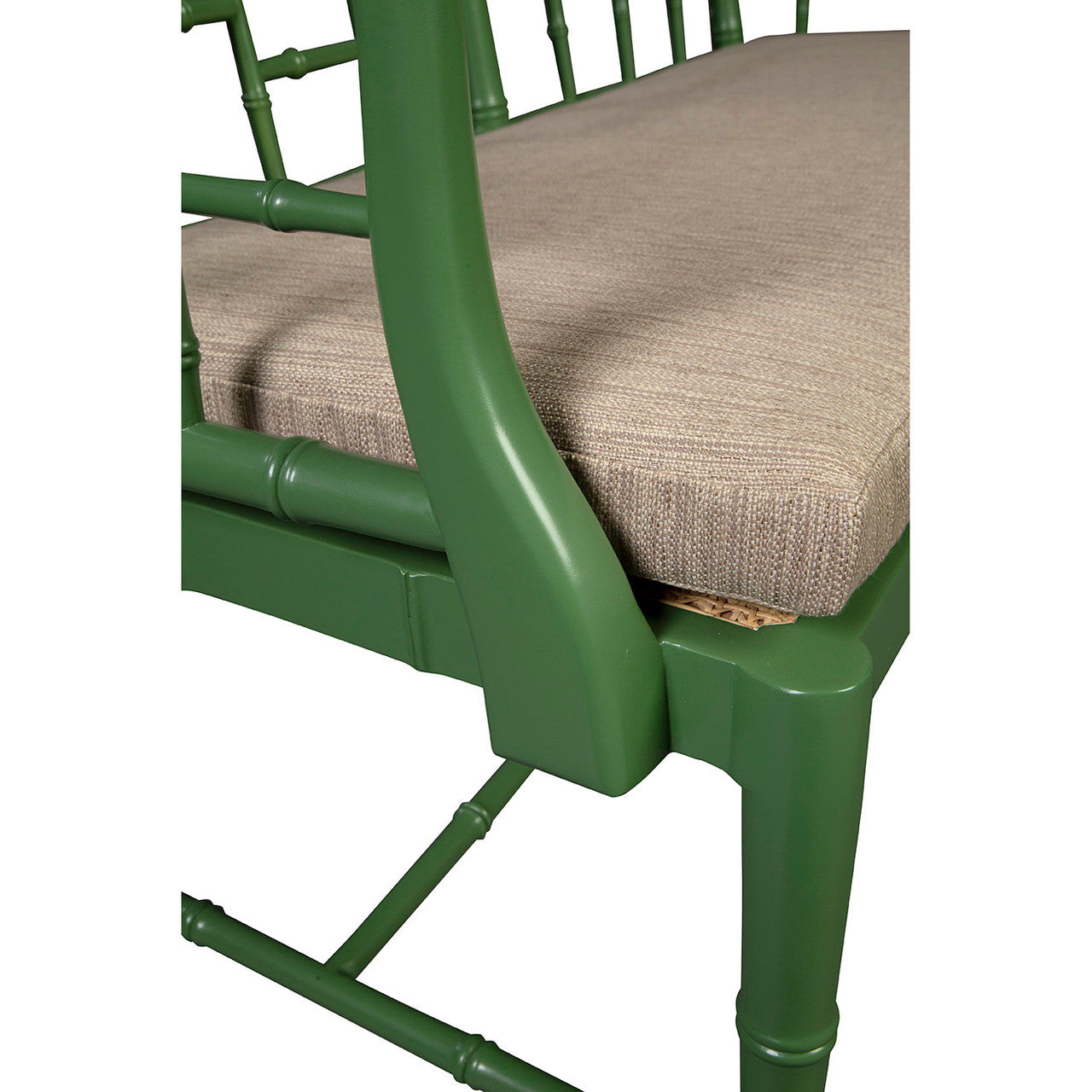 Green Belleville Settee - 54'