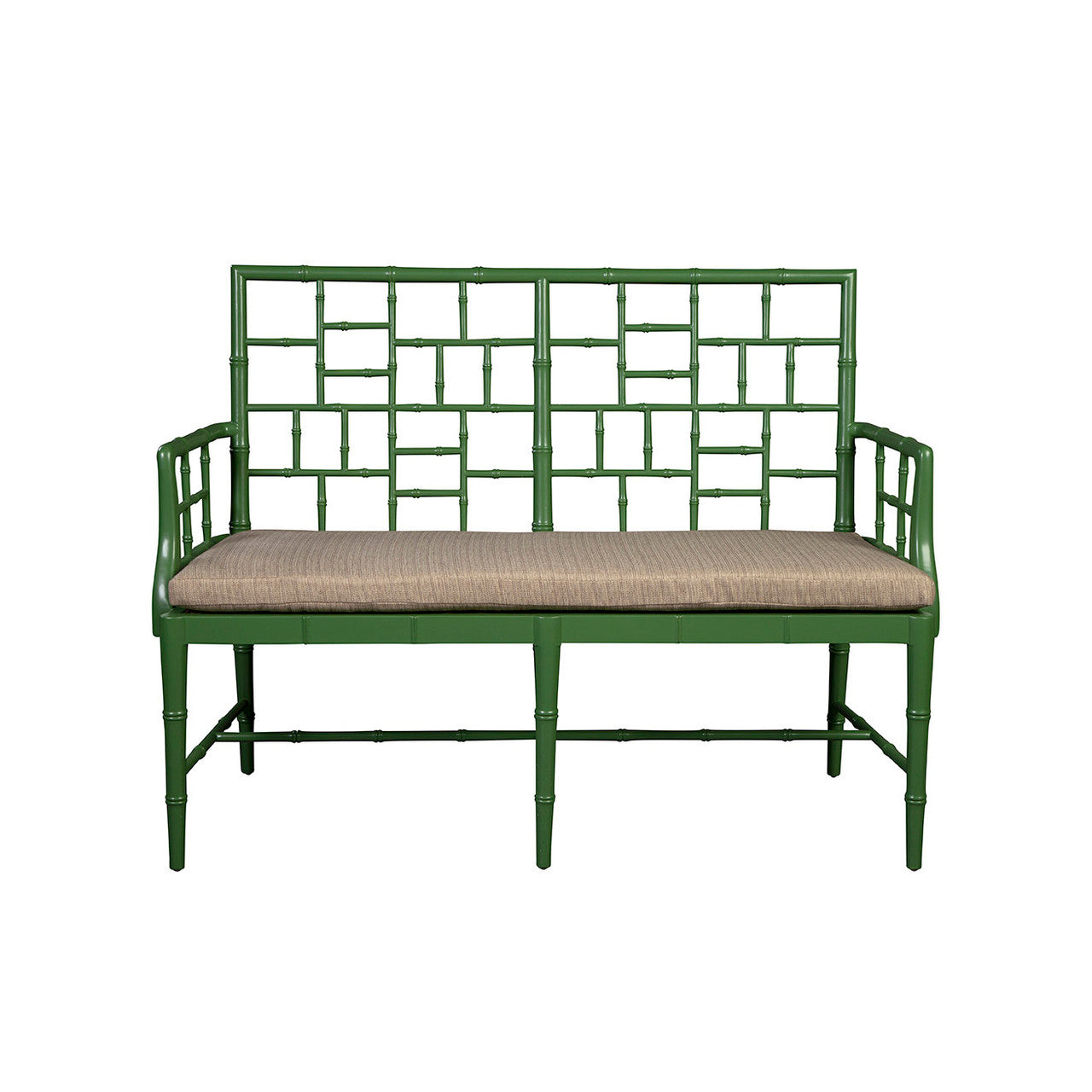 Green Belleville Settee - 54'