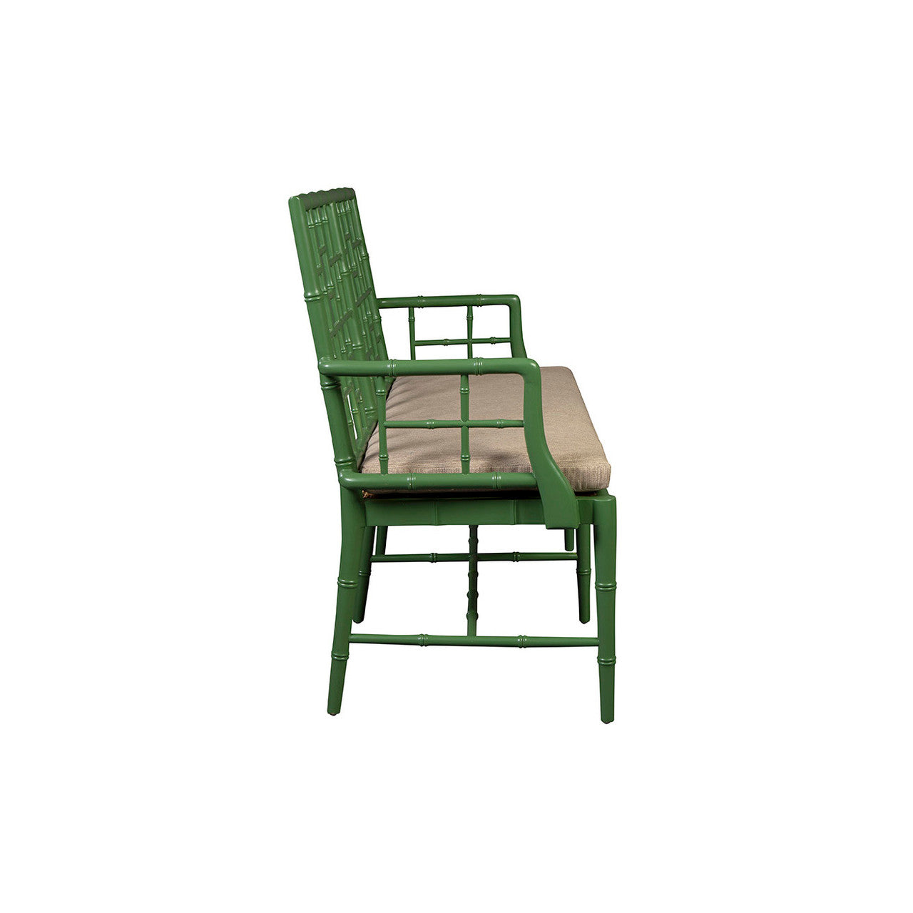 Green Belleville Settee - 54'