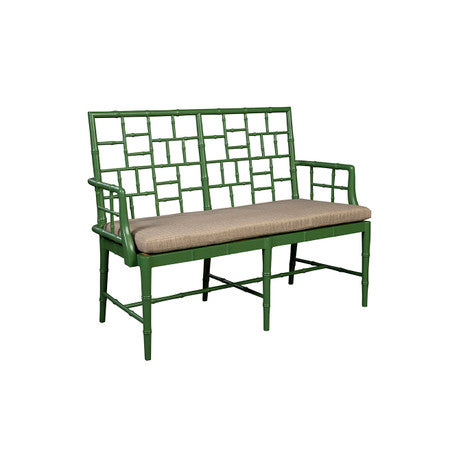 Green Belleville Settee - 54'