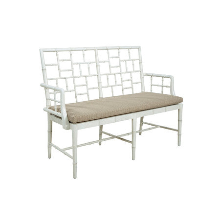Cream Belleville Settee - 54'