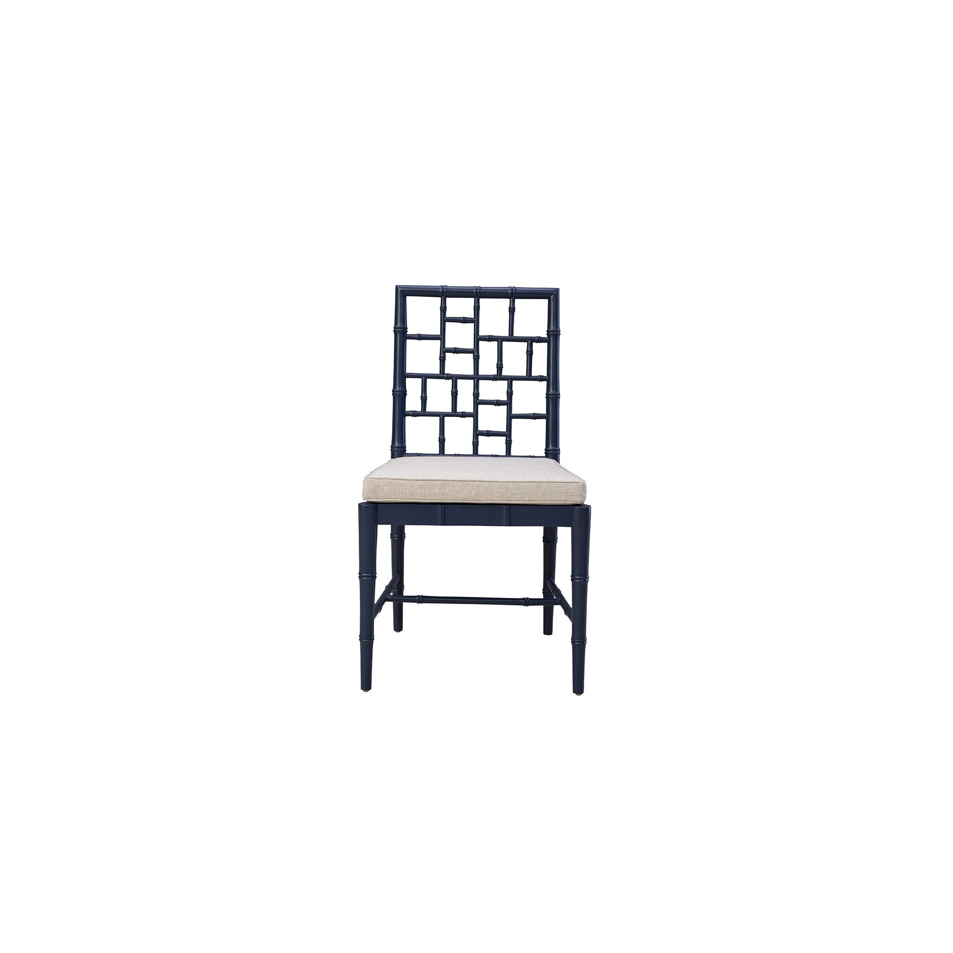 Blue Hugo Side Chair - 22' detail view by Furniture Classics at ZIN Home