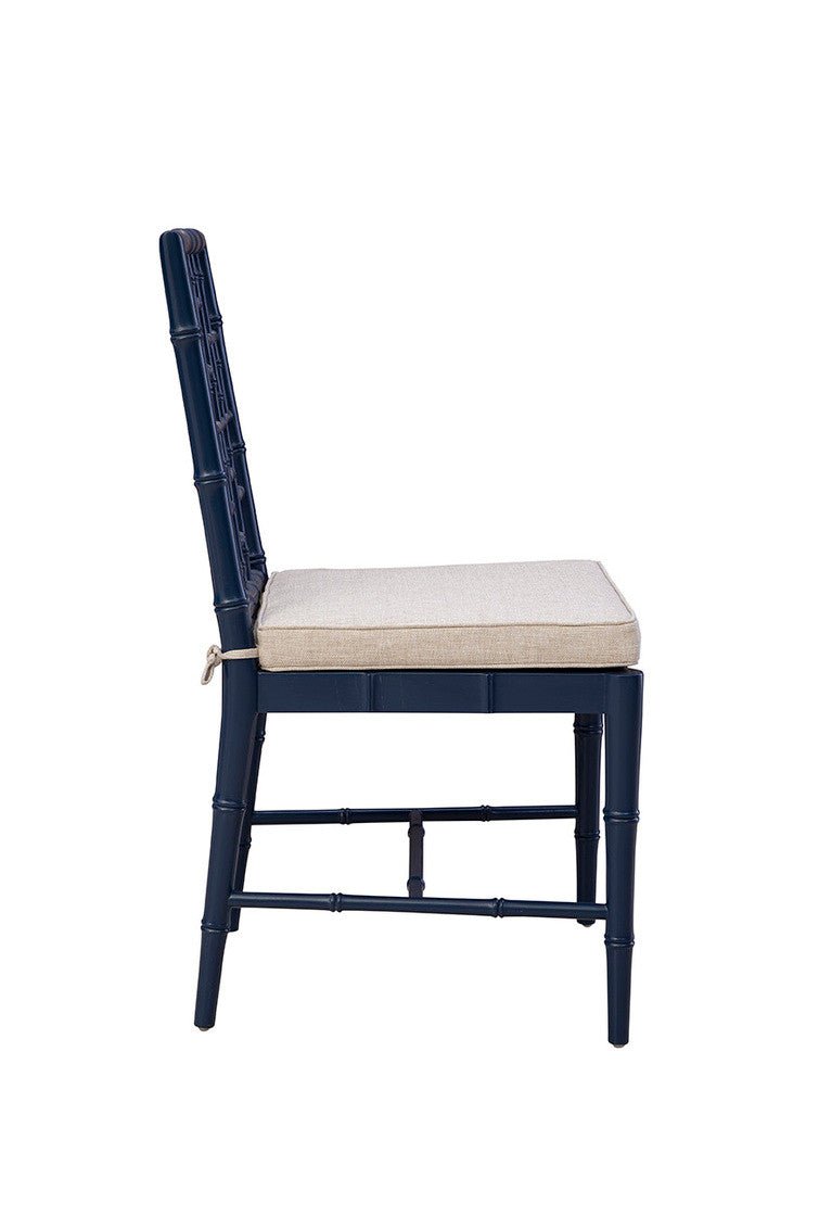 Blue Hugo Side Chair - 22'