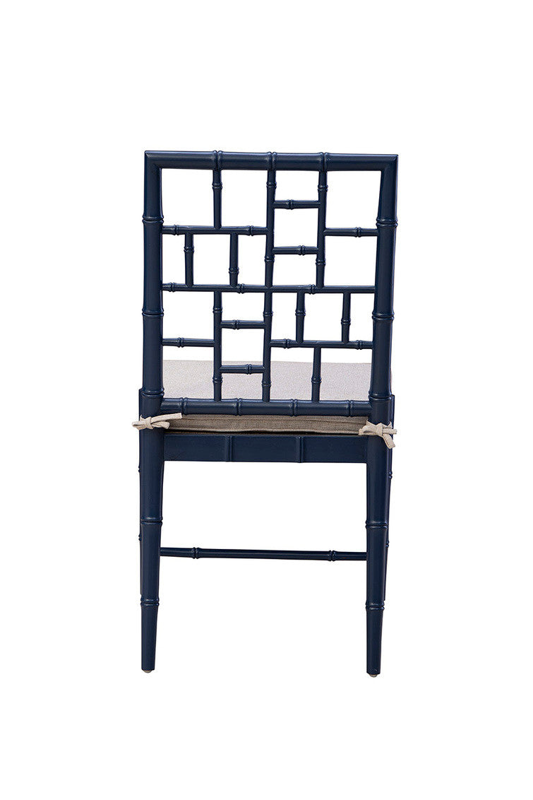 Blue Hugo Side Chair - 22'