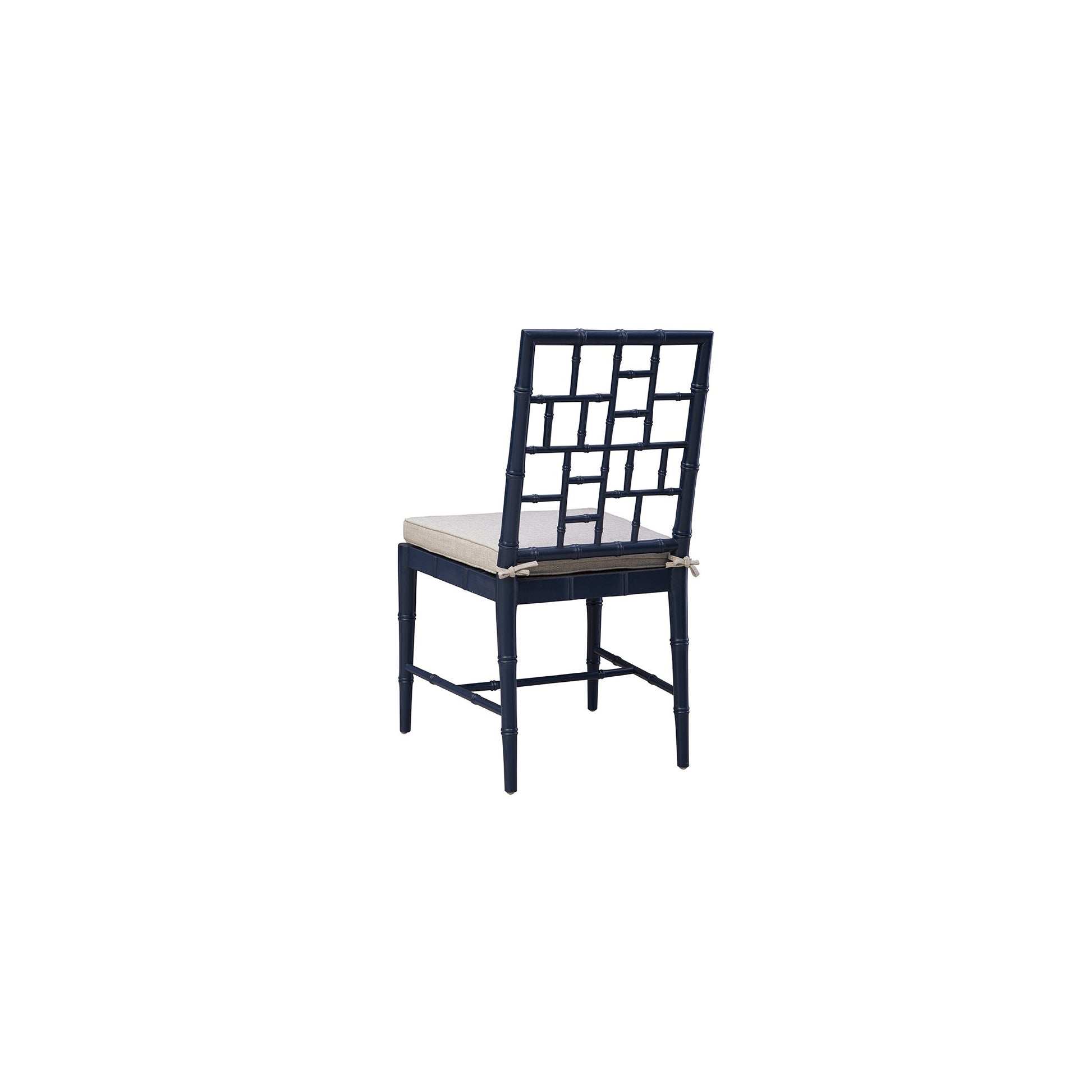 Blue Hugo Side Chair - 22' detail view by Furniture Classics at ZIN Home