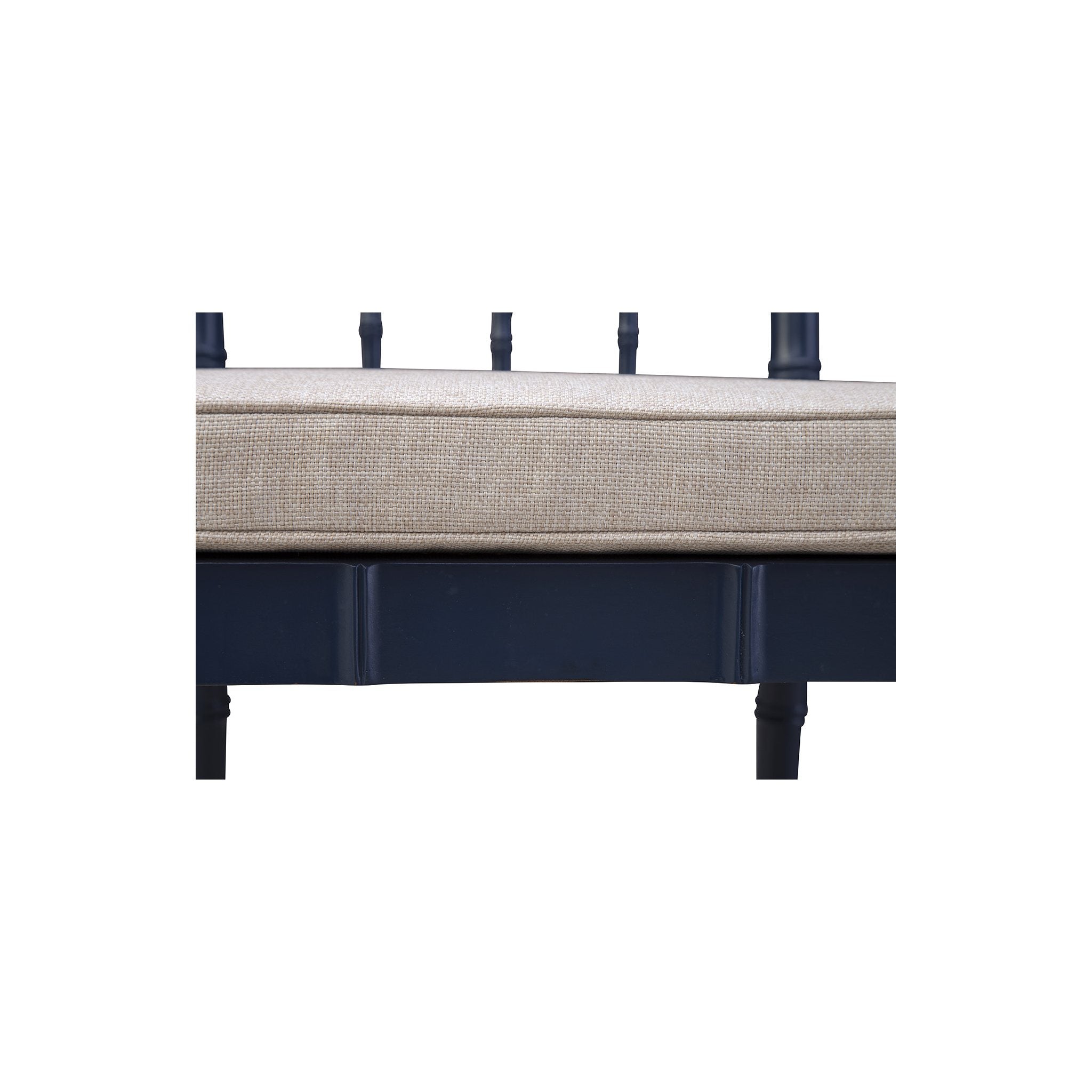Blue Hugo Side Chair - 22' detail view by Furniture Classics at ZIN Home