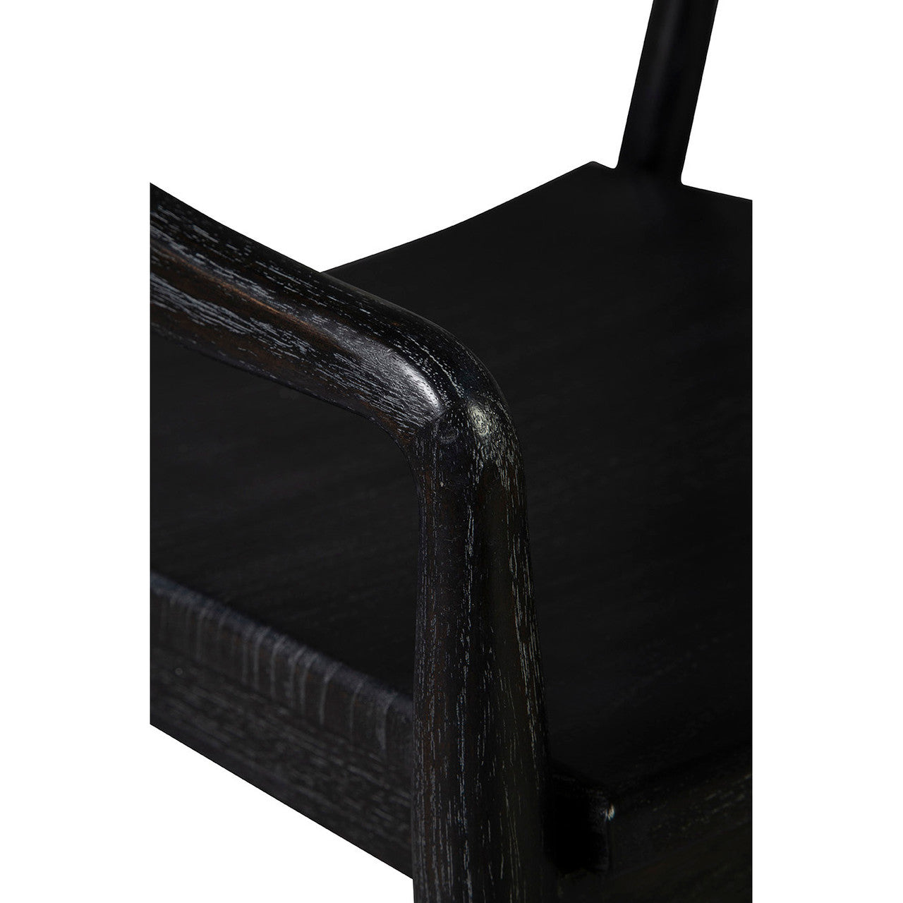 Black Townsend Arm Chair - 21.5'