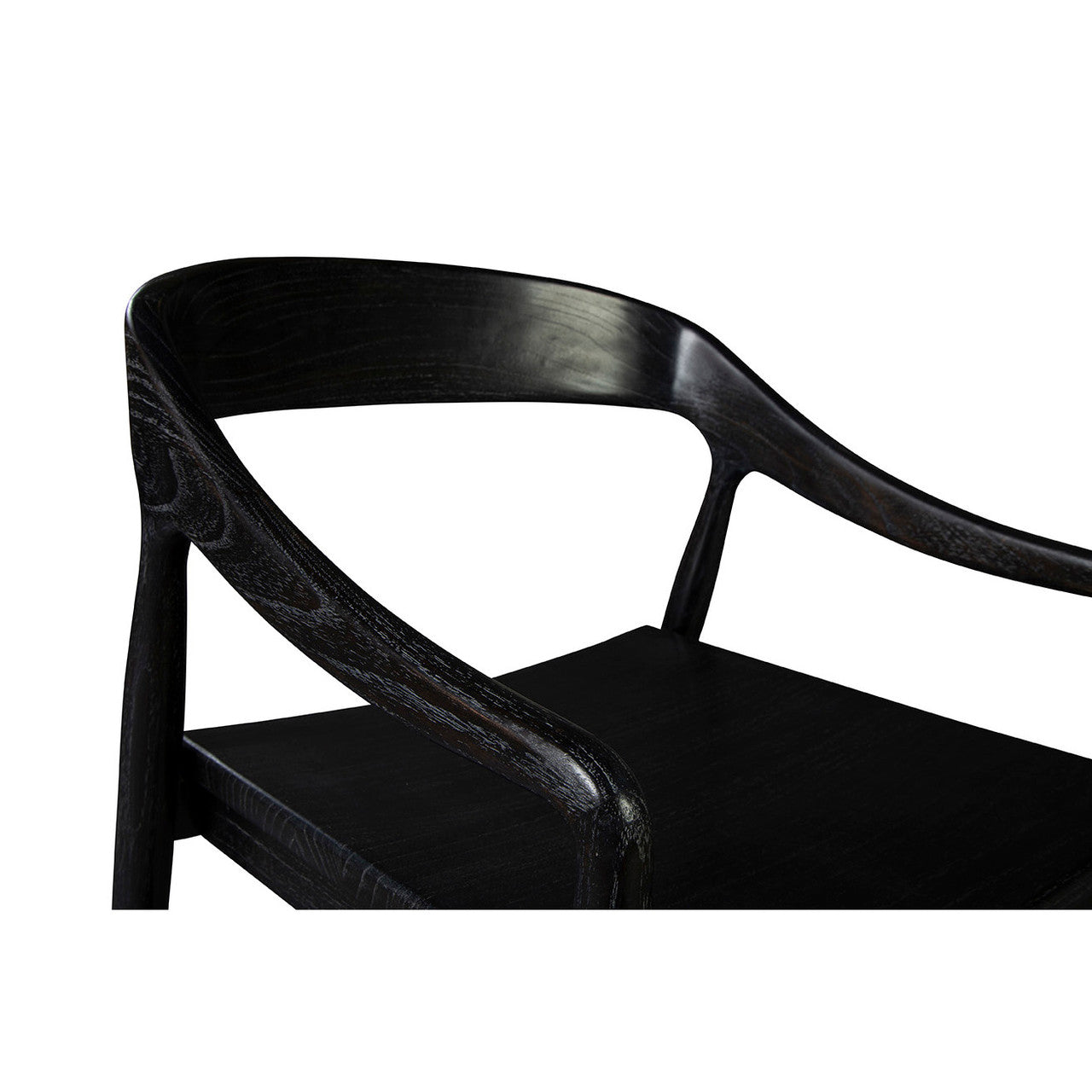 Black Townsend Arm Chair - 21.5'