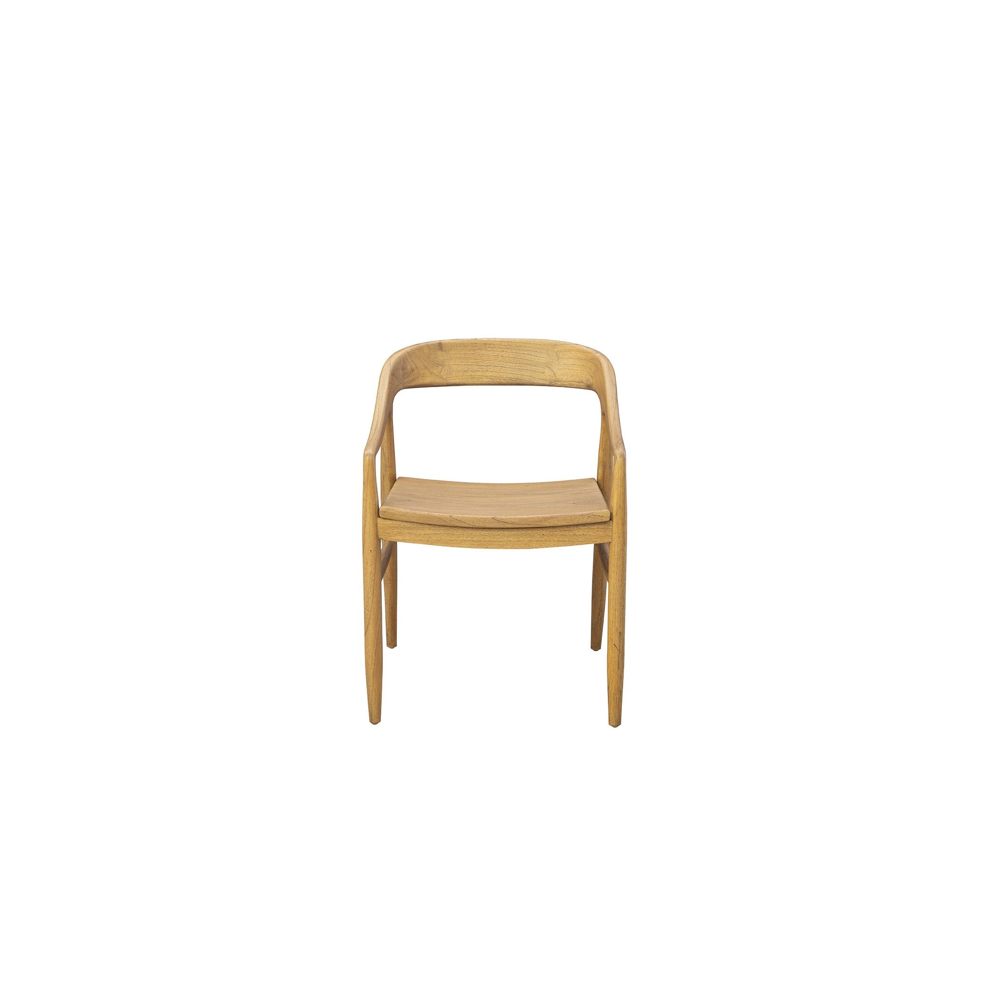 Natural Townsend Arm Chair - 22' detail view by Furniture Classics at ZIN Home