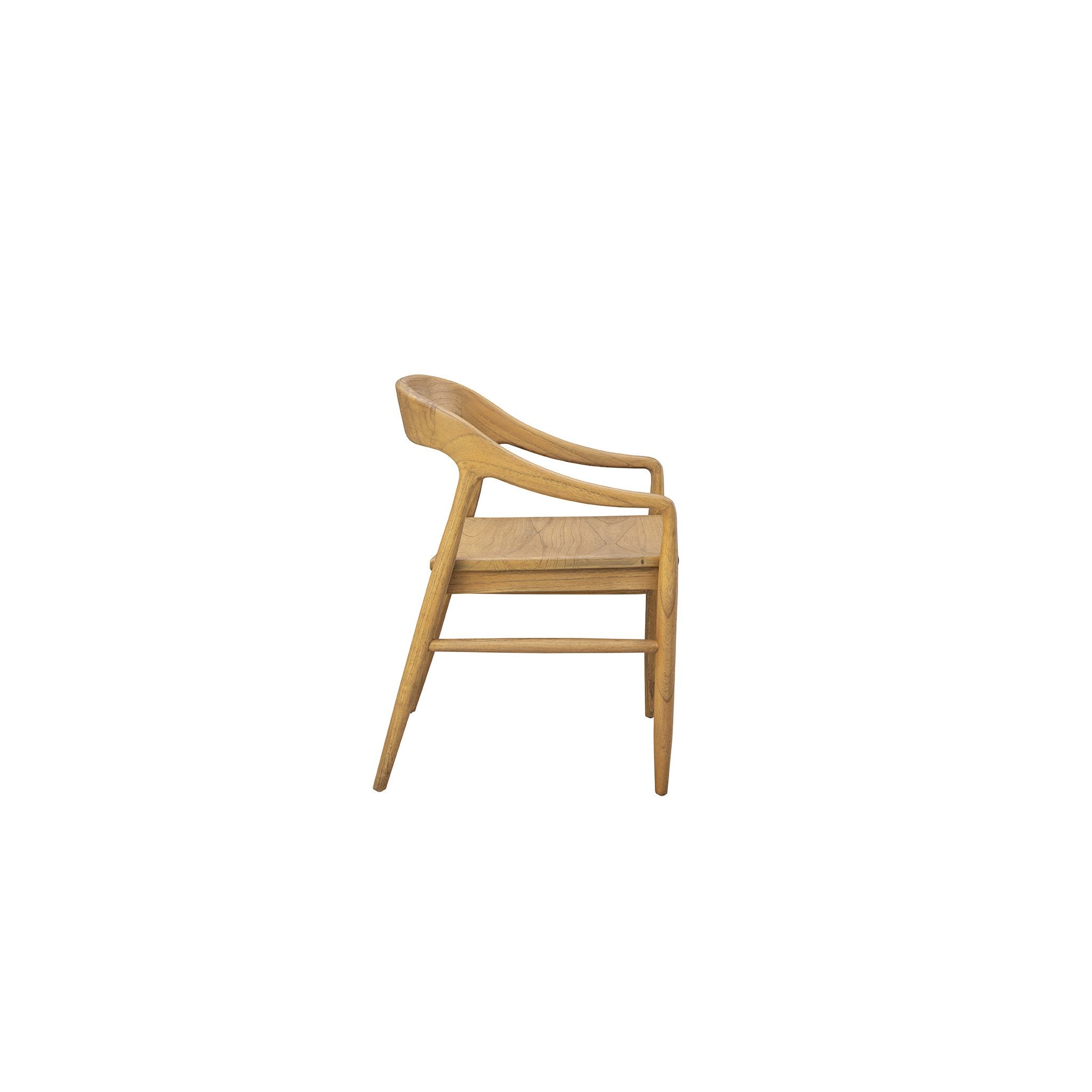 Natural Townsend Arm Chair - 22' detail view by Furniture Classics at ZIN Home