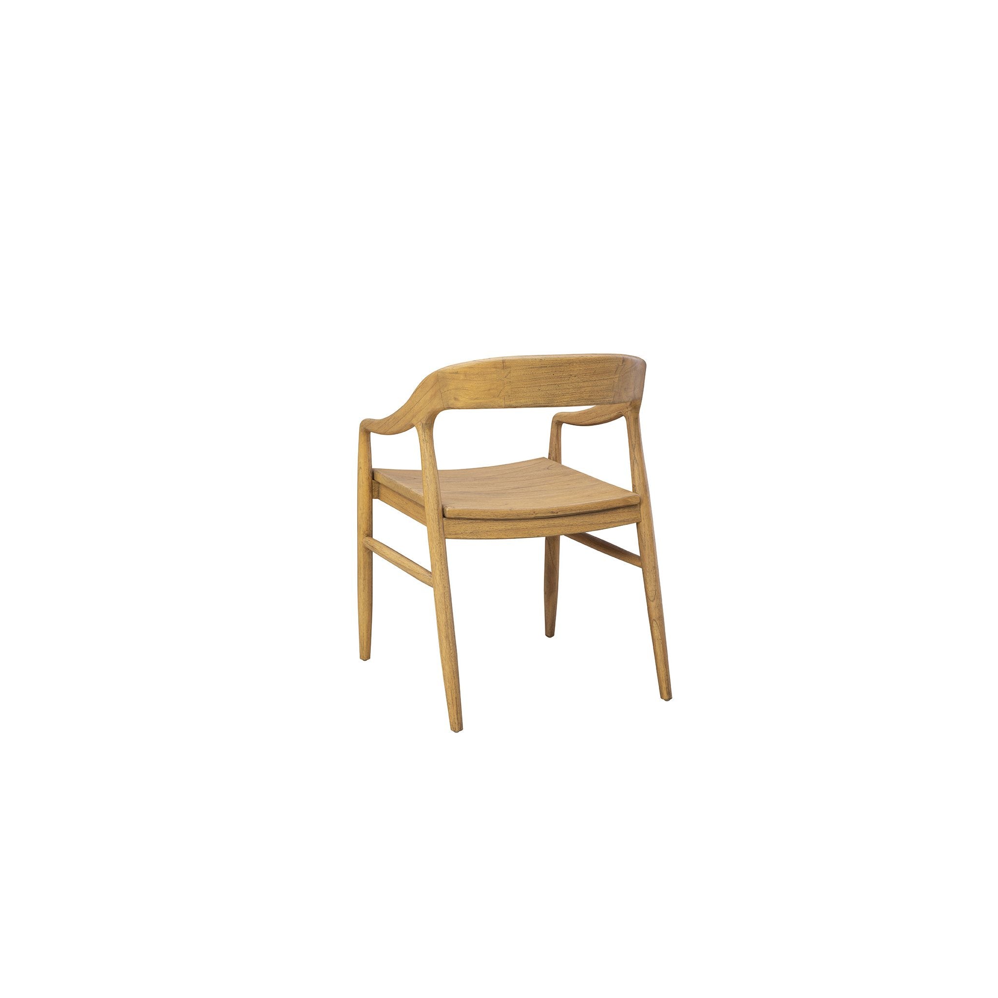 Natural Townsend Arm Chair - 22' detail view by Furniture Classics at ZIN Home
