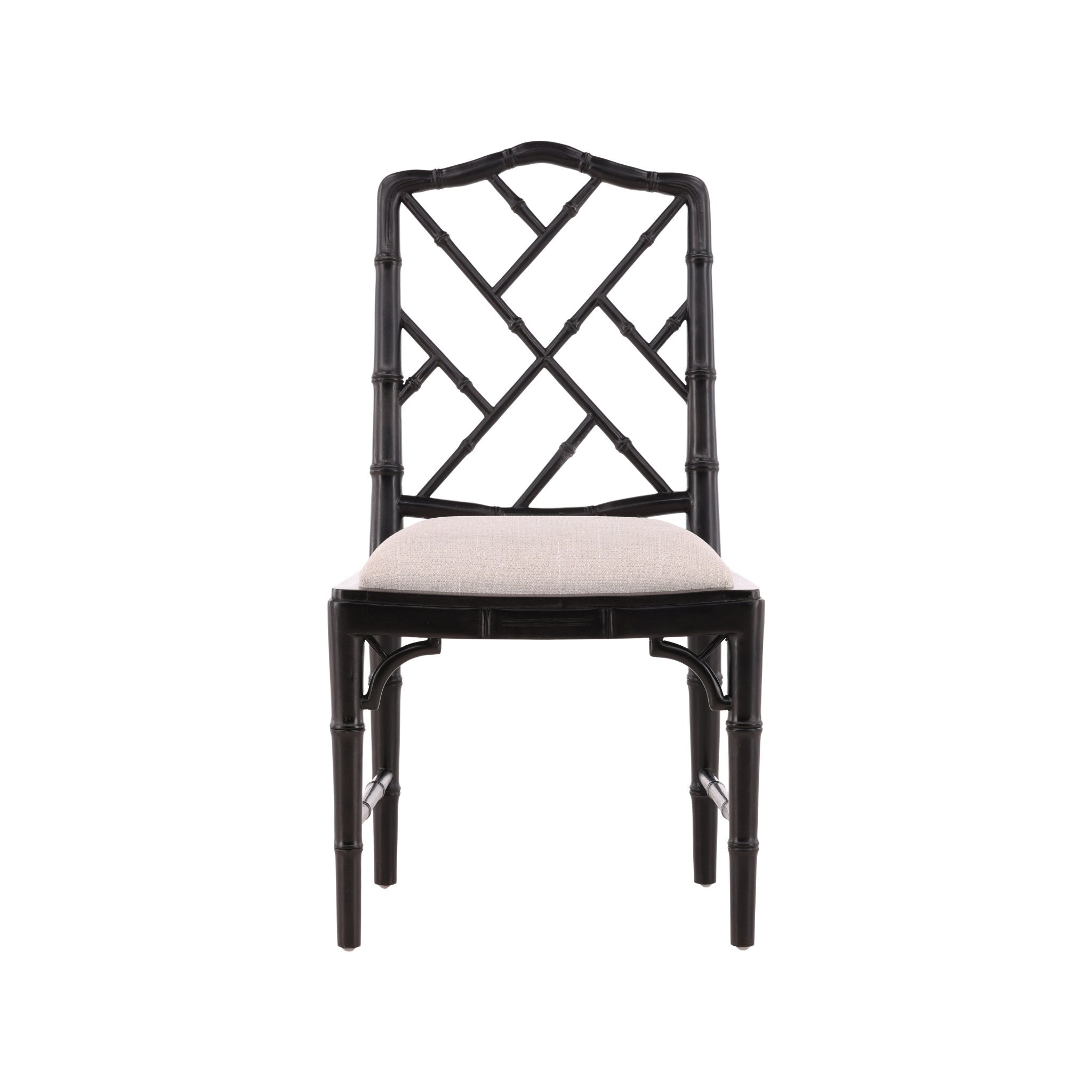 Black Sawyer Side Chair - 22' detail view by Furniture Classics at ZIN Home