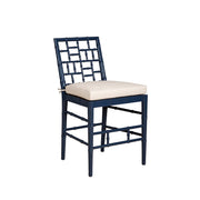 Blue Hugo Counter Stool - 24'
