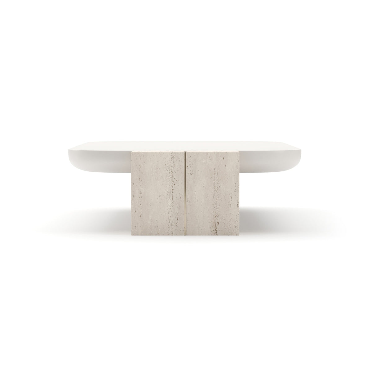 Overlap Rectangle Cocktail Table 70" by Caracole - view 12