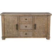Farmhouse Reclaimed Wood Buffet Sideboard 63"