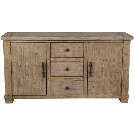 Farmhouse Reclaimed Wood Buffet Sideboard 63"