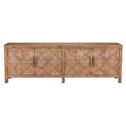 Spanish Farmhouse Reclaimed Wood 4 Door Sideboard 103"
