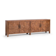 Elani 4 Door Cabinet - Brown