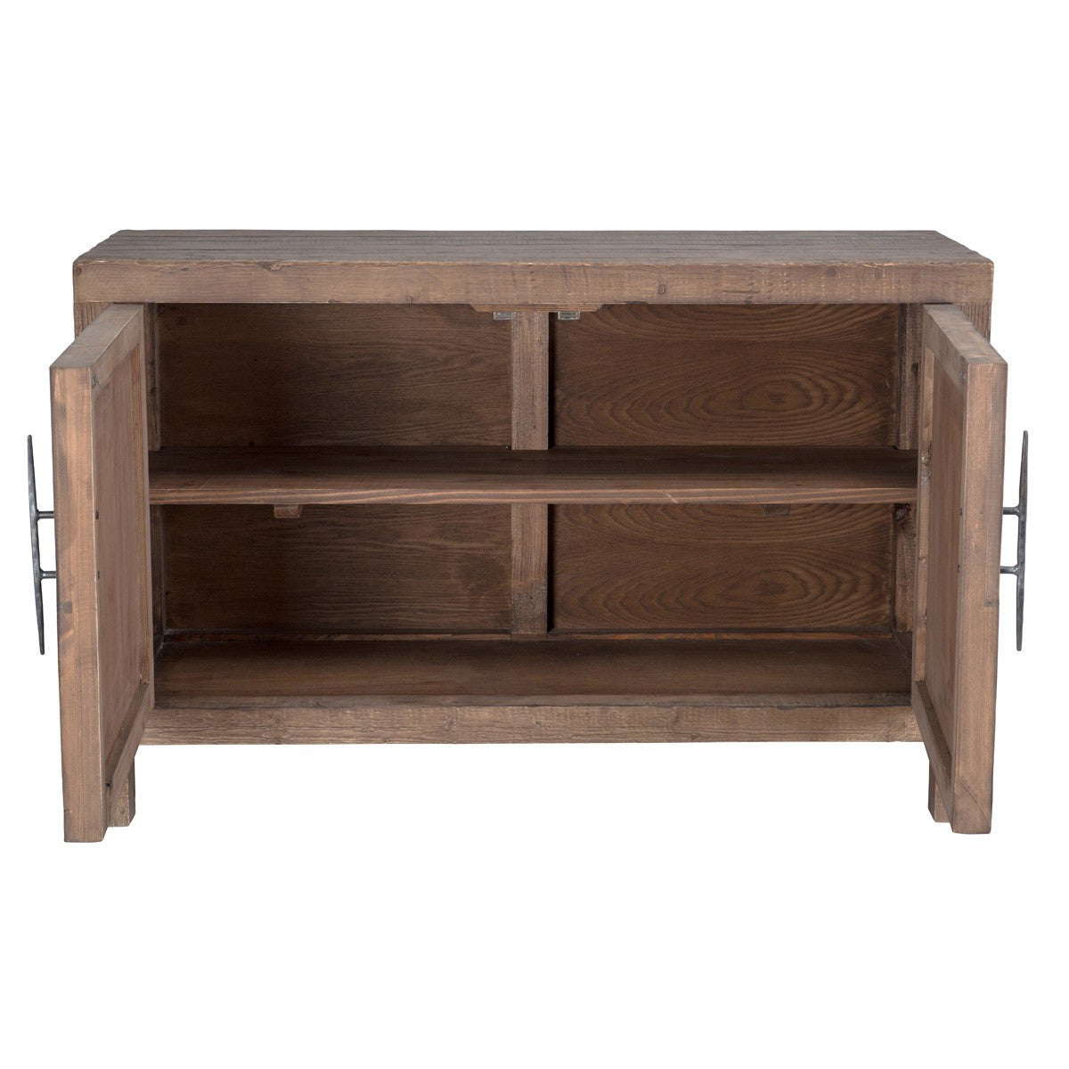 Spanish Farmhouse Reclaimed Wood 2 Door Sideboard 53"
