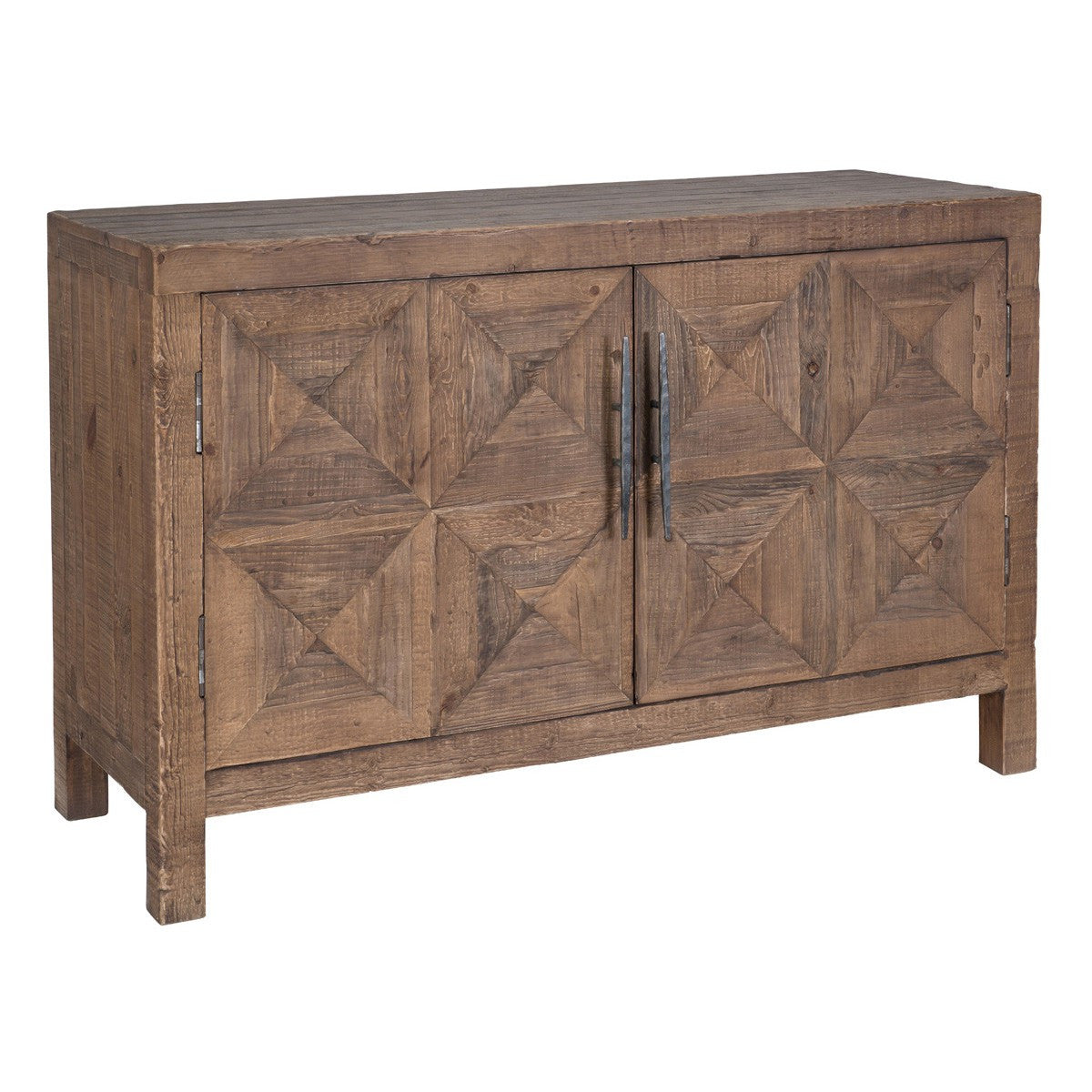 Spanish Farmhouse Reclaimed Wood 2 Door Sideboard 53"