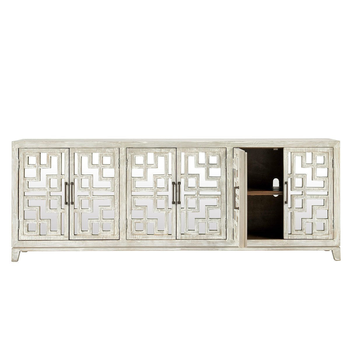 Arley Solid Wood 6Dr Cabinet