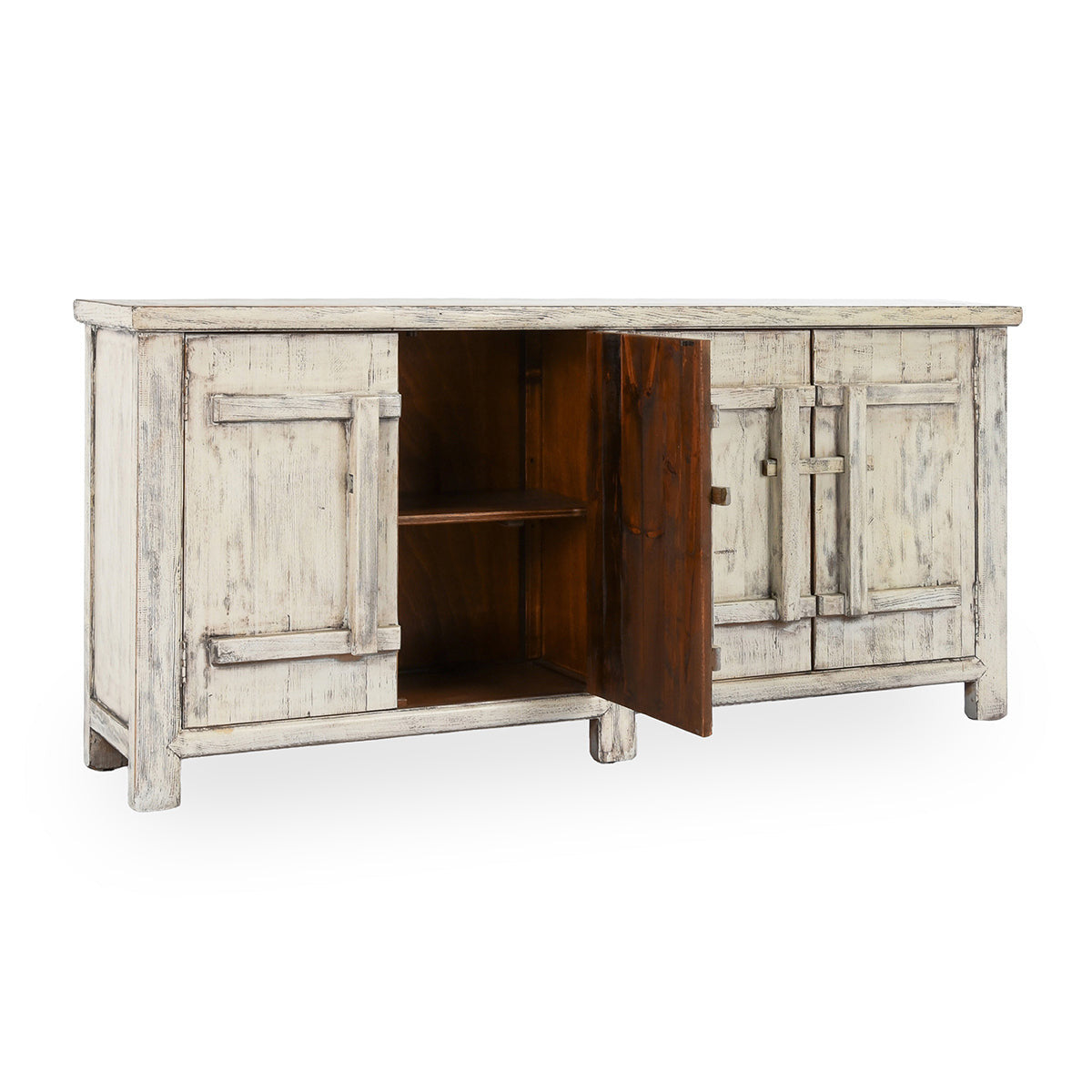Lagos Solid Wood 4Dr Cabinet