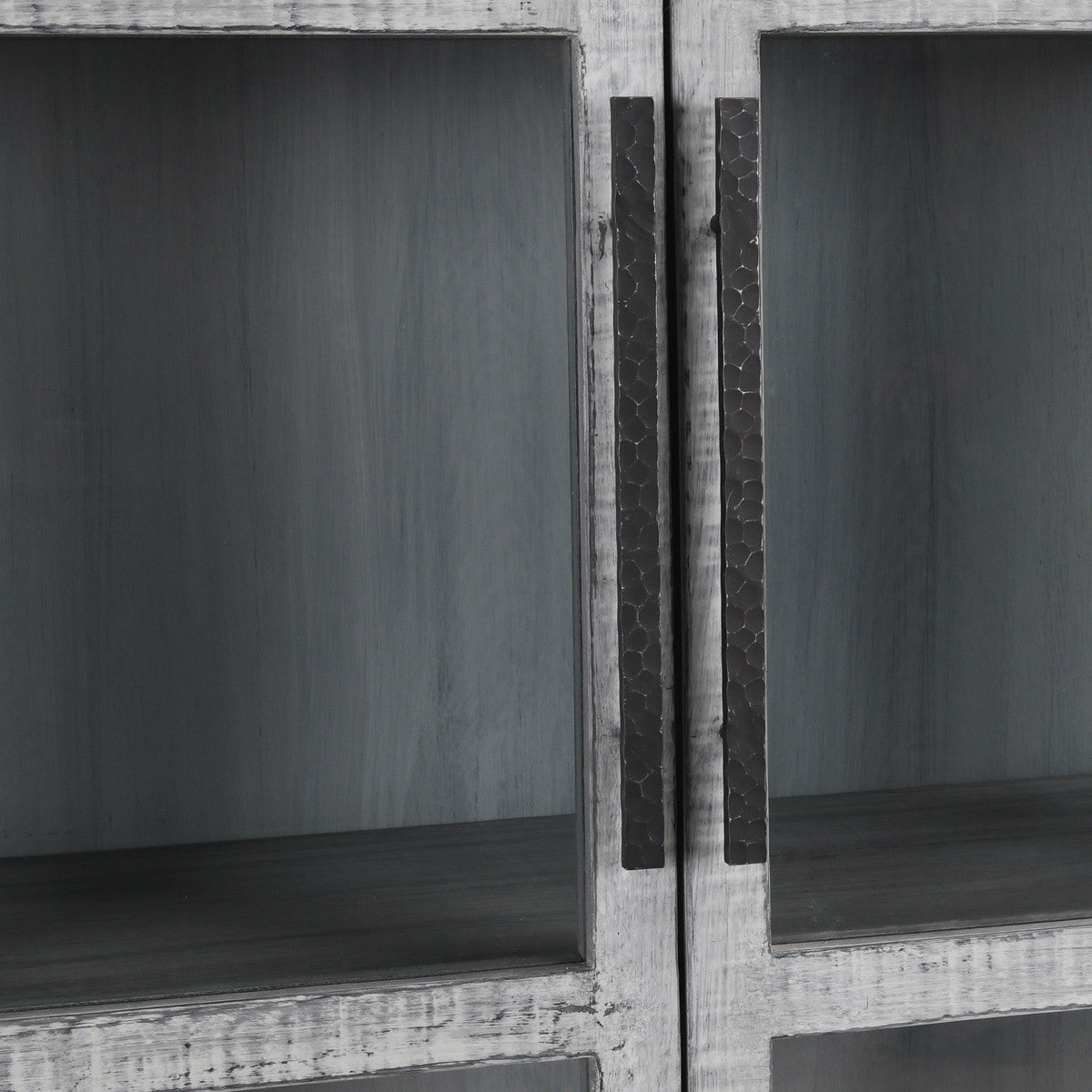 Simon Antique Blue Tall Cabinet