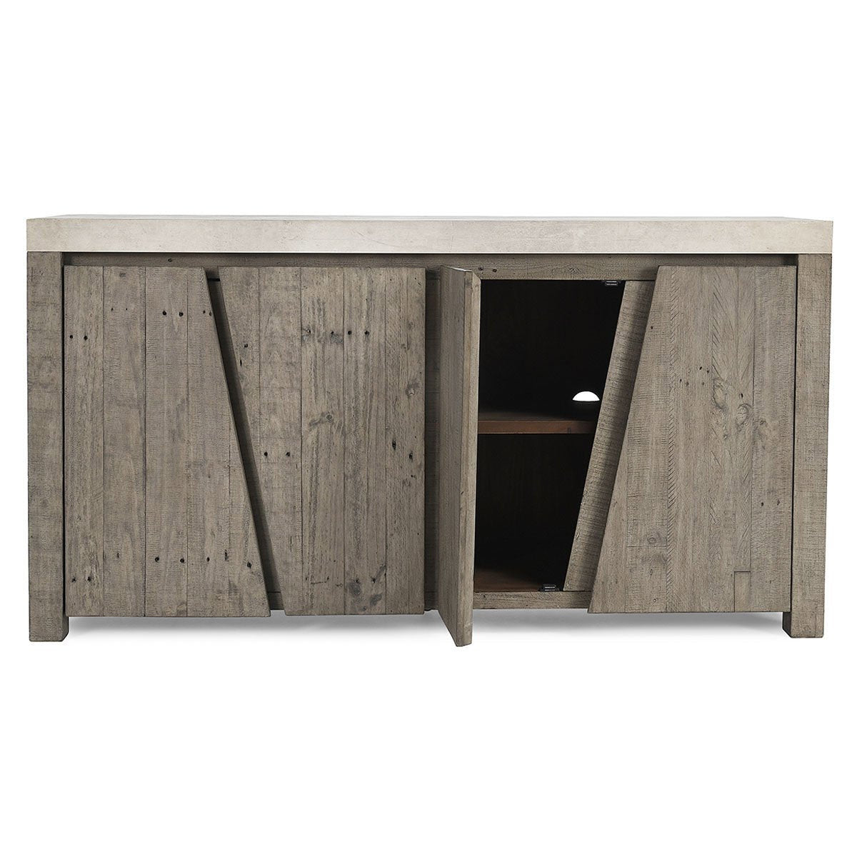 Durant Solid Wood 4Dr Sideboard