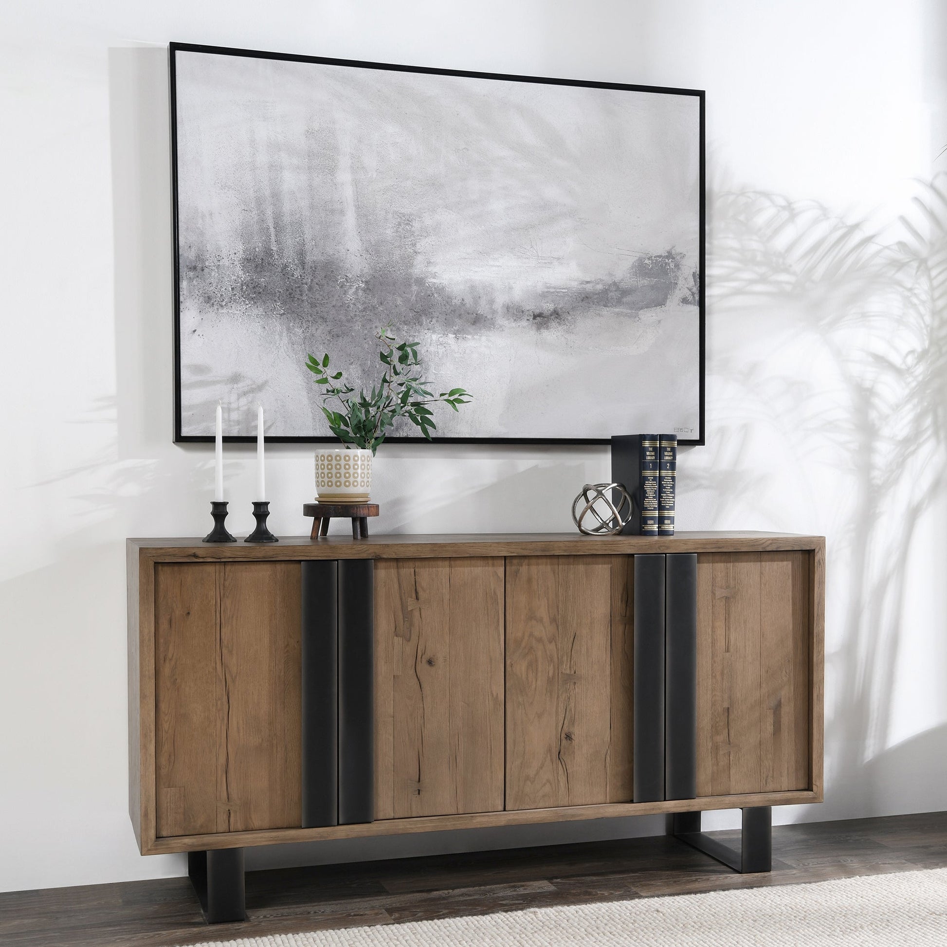 Danica 4 Door Buffet - Cafe Brown