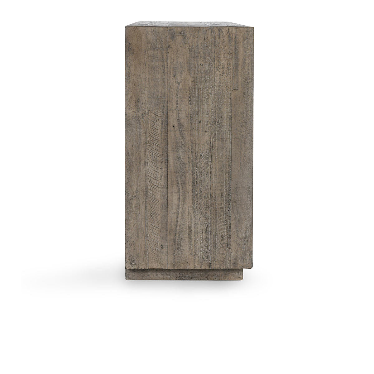 Denver 4 Door Cabinet Distressed - Gray/Antique White - Distressed Gray/Antique White