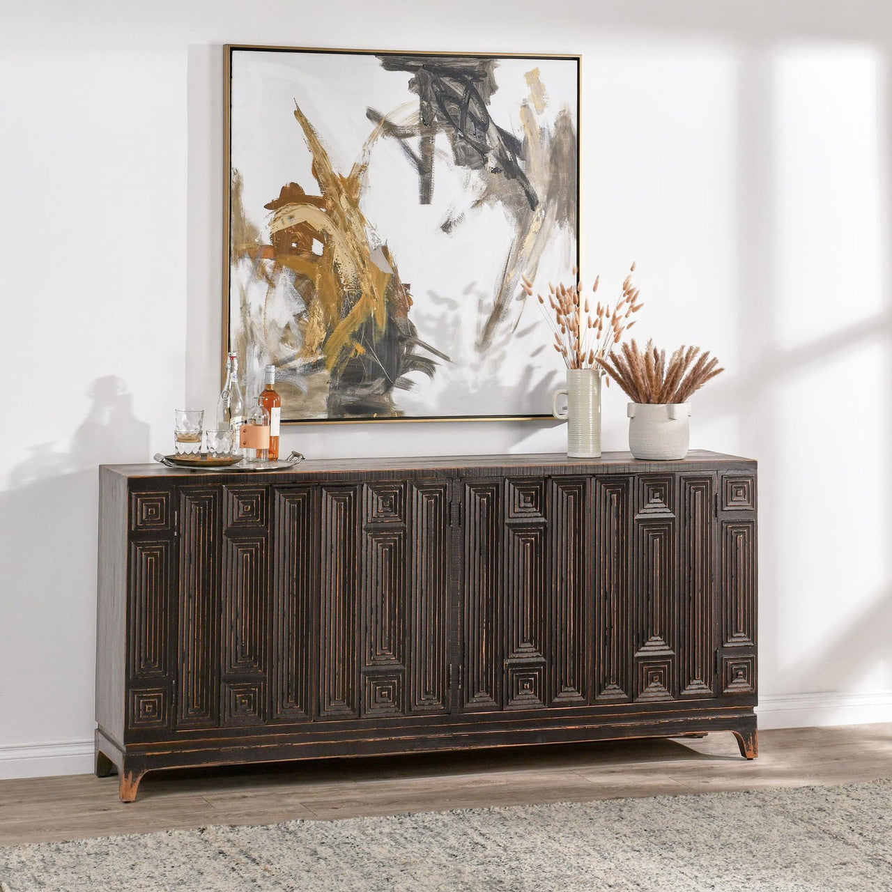 Iza 4Dr Sideboard
