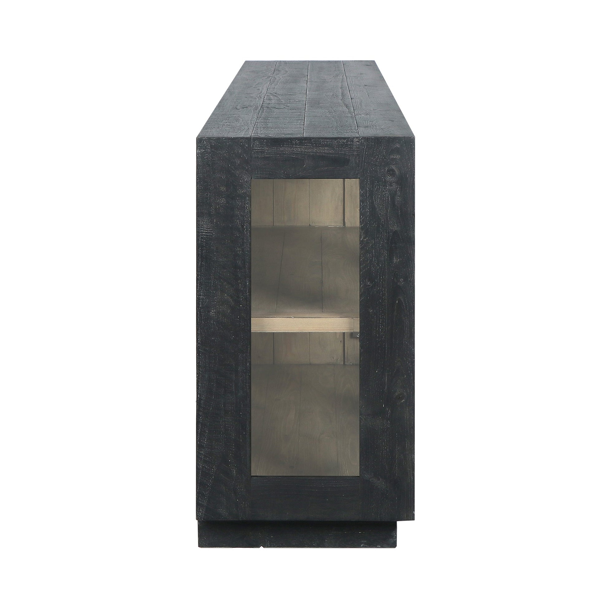 Larson 4 Door Cabinet - Carbon Black