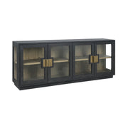 Larson 4 Door Cabinet - Carbon Black