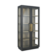 Larson Display Cabinet - Carbon Black
