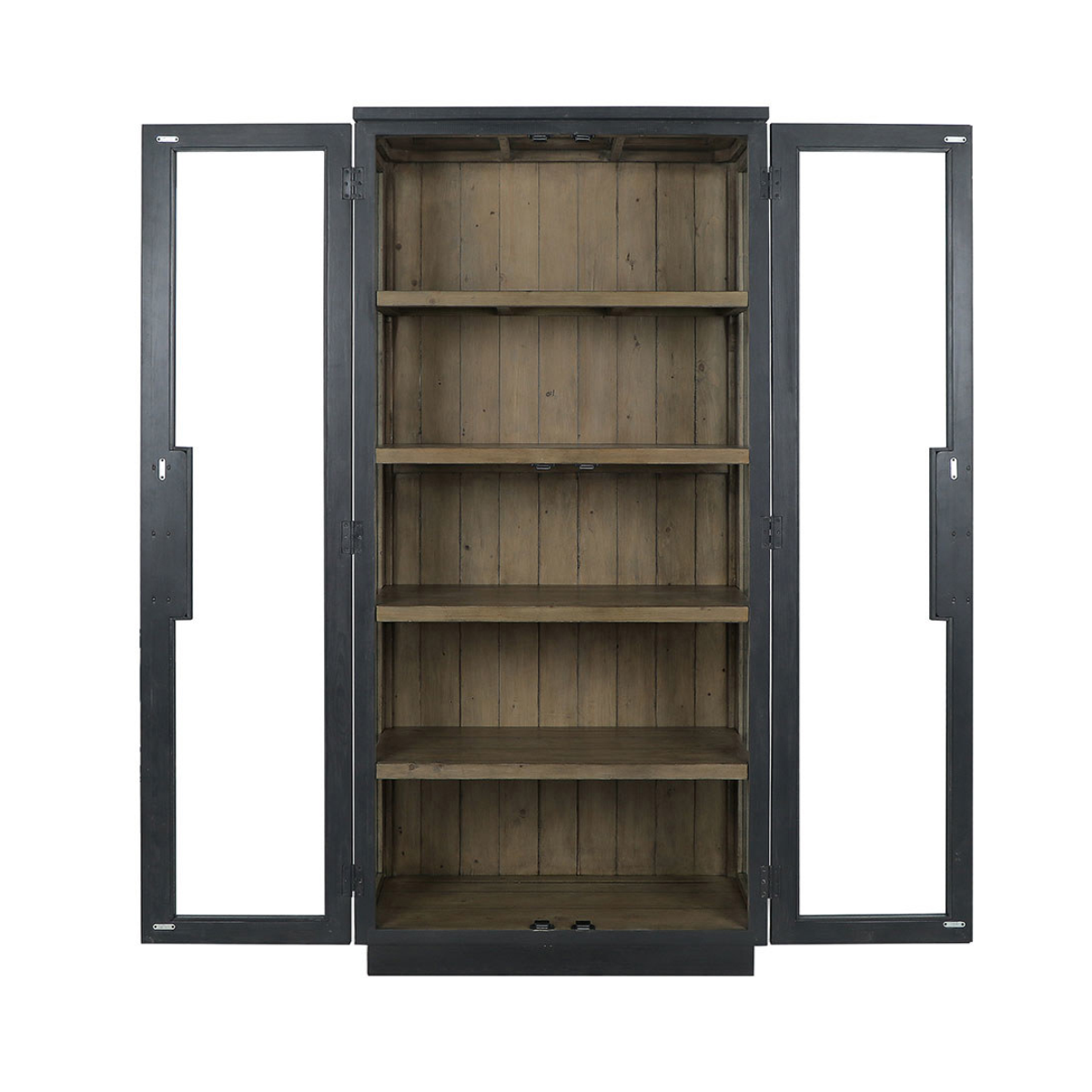 Larson Display Cabinet - Carbon Black