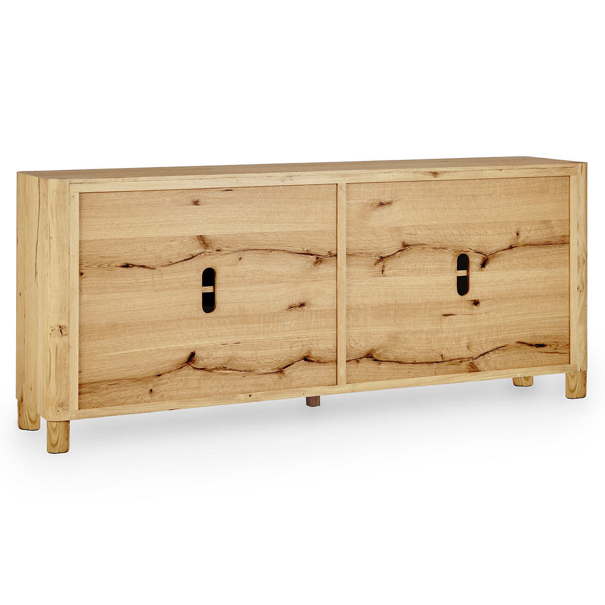 Orlando Solid Wood 4Dr Buffet - True Natural
