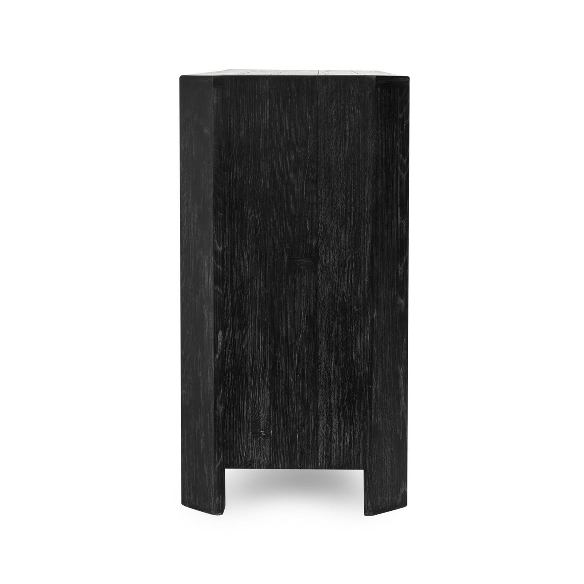 Macarthur 4 Door Cabinet - Aged Black - Antique Black