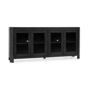 Macarthur 4 Door Cabinet - Aged Black - Antique Black