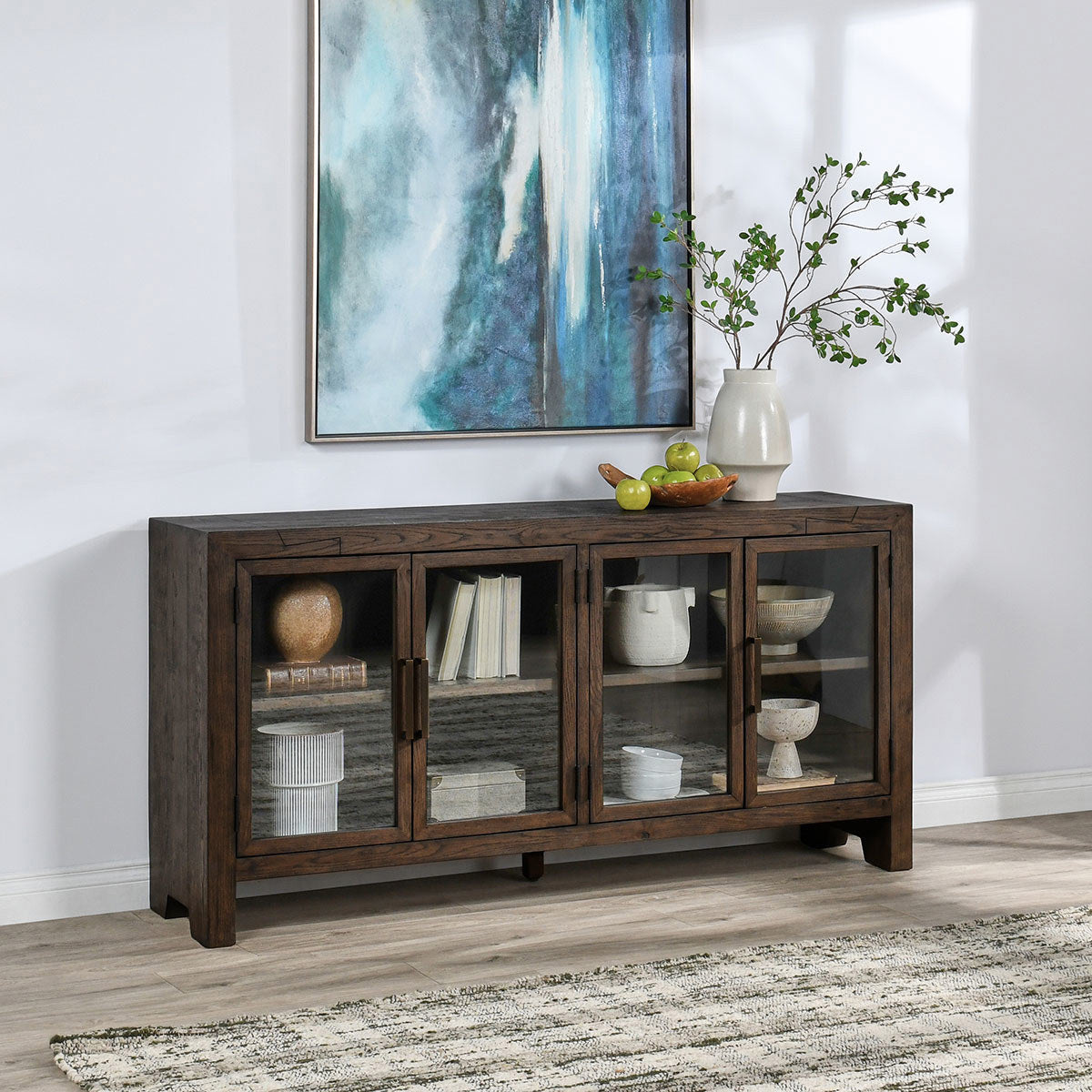 Troy Solid Wood 4Dr Buffet