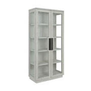 Larson Solid Wood Tall Cabinet - White