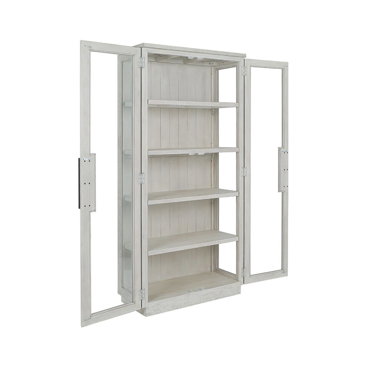 Larson Solid Wood Tall Cabinet - White