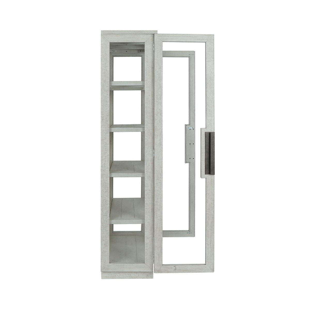 Larson Solid Wood Tall Cabinet - White